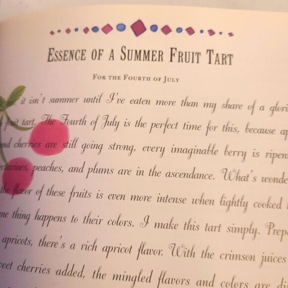 Festive Tarts Cookbook Sylvia Thompson Hardbound Sweet And Savory Recipes - Picture 9 of 13